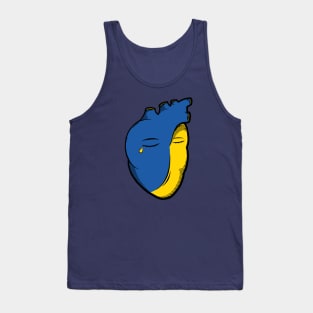 Ukraine's Broken Heart Tank Top